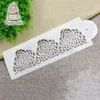 3 pçs/set ferramentas de estêncil para decoração de rosas para decoração de bolo de casamento aerógrafo modelo de plástico fondant diy assadeira