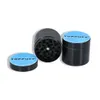 Toppuffblå Rökning 40 * 37 mm Metal Tobacco Herb Grinder 4 Piece Herbal Grinders Rökrör Tillbehör