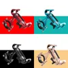 Bisiklet Sürme Ekipmanları Sabitleme Çerçeve Alüminyum Kamyon Rafları Alaşım Sabit Dağı Antiskid Cep Telefonu Tutucu Dönebilen Çok Renkli 9 5BG O2