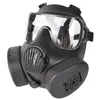 Masque PC tactique extérieur avec ventilateurs Paintball CS jeux Airsoft tir Huting équipement de Protection du visage NO03-326