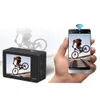 Freeshipping Wifi Odkryty Akcja Kamera Wideo Kamera Sportowa Wifi Ultra HD Wodoodporna Kamera DV 12MP + Akcesoria
