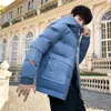 Mansenma new fashion brand winter men's and women's hooded cotton padded coat fashion Korean men's and women's down cotton clothes