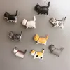 Yavru Buzdolabı Magnet Etiket Manyetik Kedi Buzdolabı Güzel Kitty Sevimli Hayvan Reçine Süs Çocuk Ev Dekorasyon
