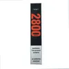 Puf esnek tek kullanımlık bölme e-sigara cihaz kiti 2800 puflar 1500mAh 10ml Prefiled kartuş vape çubuk kitleri hızlı