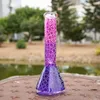 Narguilés Beaker Big Bongs 13 pouces Heady verre Bong conduite d'eau violet coloré tige basse huile Dab Rigs LXMD20108 travail manuel artisanat 7mm d'épaisseur