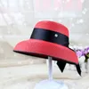 Cappelli di protezione solare per esterni da 8 colori per le donne Cappello di paglia casual da spiaggia estiva Cappelli a tesa larga moda INS4122258