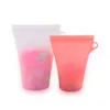 Silicone Food Container Bag Herbruikbare Koelkast Voedsel Afdichting Zakken Wraps Koelkast Fruit Verzegelde Tas Vriezer Food Storage Bogs T9i001109