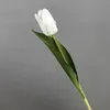 Konstgjorda tulpanblommor Mini FAKes Tulip Blomma Bröllop Bankett Brud Heminredning Alla hjärtans dag 20220223 Q2