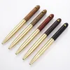 Originality Superior Wooden Ball Pen Handmade Eco-friendly Original Turning Rotring Masterpiece Wood Pen with Brass Marking Kits