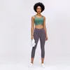 Women Underwears Irregular Sports Bra Tanks Gathered Shockproof Gym Clothes Girl Running Fitness Padded Yoga Tops Vest