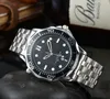 Omeg 2023 Nowy styl trzy szwy luksusowe zegarki męskie zegarek kwarcowy Watch Wysokiej jakości najlepsza luksusowa marka projektant zegarowy stalowy pasek mody Akcesoria wakacyjne prezenty świąteczne