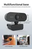 Webcam 1080p HD Camera Web com Microfone Autofocus USB 2.0 Web Cam PC Desktop Mini Webcamera Camera Web para computador