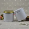 200g 20pcs top quality Plastic Cosmetics Cream Bottles with gold / pink white Cap Empty Sample Packaging Jars Containershigh qualtity