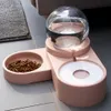 Pets Feeder Automatic Cat Dog Water Fountain Puppy Kitten Drinking Dispenser Variable Corner Feeding Food Bowls Y200917