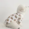 ペットセーターペットベアパターン冬の暖かいプルオーバーセーター犬の服GD962