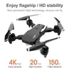 Drone Toy Drone Dual Camera Wide Angle Camera Wifi Fpv Foldable Height Keep Quadcopter With 4k Camera New Arrival Long Range Drone