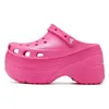 Chaussures de plate-forme d'été Sandales de jardin Sandales de dessins animés Slippers Slip on For Girl Beach Shoes Fashion Tlides Femmes 4593255