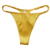 6 Pieces Sexy Women's % Silk Thong panties247C