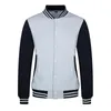 Мужские куртки бейсбольные мужчины 2021 женская мода Slim Fit College Varsity Part Part Women Share Streter Напечатайте свой собственный дизайн логотип