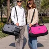 Outdoor Nylon Travel Bag Large Capacity Sports Training Gym Bag Durable Men Woman Fitness Duffle Multifunctional Travel Gym Bags Q0705