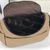 Diaper Style Shoulder Bags Genuine Leather Trim Zip Around Baby Bag sac a langer Nursery Bolsa290s