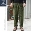 SauceZhan P37 Ejército británico OG107 Utilidad Fatiga Classic Military Olive Sateen Baker PantsCapris Cargo Pants 201109