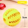 Dog Rubber Schwem Ball Dog Toys тренирует игрушки зубной щетки жевать игрушечные продукты питания Pet Will Will и Sandy