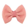 24 Cores Crianças Bowknot Barrettes Mini Candy Color Milho Kernels Tecido Bow Girl Girl Girl Cabelo Cabelo Bebê Bonito Headdress Acessórios M3100