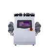 Os mais recentes 6in1 Vacuum Lipo a laser Radio Frequency cavitação Multipolar RF corpo emagrecimento máquina pele de elevação emagrecimento máquina UPS