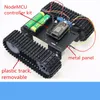 Draadloze Wifi Gecontroleerde Smart RC Tank Chassis TP101 Metal Robotic + NodeMCU Controller Kit 12V DC Motor Speelgoed DIY voor Arduino 201208