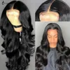 Destaque Borbolo Borgonha Borgonha 99J Lace Front Wig 1B / 27 OMBRE HUMAN HUMAN WIG 180 Densidade Remy Wigs