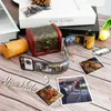 10 sztuk Zdjęcia Rolka Keychain Para Pary DIY Photo Text Albumy Pokrywa Breloczki Niestandardowe Memorial Walentynki Lover Present