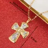 Virgin Mary Christian Cross Pendant Women Christianity Crucifix Classic Jewelry Charm Jesus Necklaces