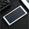 30000mah banco de energia solar bateria externa 2 usb led portátil powerbank telefone móvel para iphone samsung xiaomi charger4501376