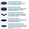 G5 Massager Vibrator Electric Body Massage Slimming Vibration Machine för hemmabruk med 5 huvuden DHL gratis frakt