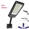 Lampe solaire 24LED 98led 3 Modes capteur de mouvement applique murale avec télécommande étanche sécurité éclairage extérieur