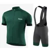 Bisiklet Jersey Takımı Raudax Erkekler Set Yarış Bisiklet Giyim Suit Nefes Dağ Bisikleti Giysileri Sportwears 220301