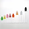 Small 3ml 5ml PE Softy Plastic Squeeze Bottle for Eye Drops Ear Drops Water Translucence Plastic Pharmaceutical Liquid Bottle with Eye dropper Freeship