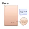 10,2" för iPad 7 8 2019 Version A2197 A2200 A2198 Touch Screen Digitizer Front Ytterpanel Glas med hemknapp och lim