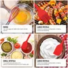 Кухонные инструменты Силиконовый набор (10 шт.) Теплостойкая выпечка, пищевая утварь палка - не царапина