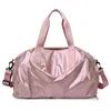 Sacs de voyage étanches couleur claire mode pratique grande capacité sac de voyage bagagerie fitness sac à main argent rose cool sacs