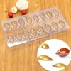 3D Chocolade Bal Bar Mallen Plastic Polycarbonaat voor Bakkerij Party Form Lade Chocolade Candy Bakken Gebak Gereedschap Bakvormen Mold Y200612