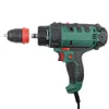 40N.m 300W Electric Power Drill Screwdriver 2-speed Torque Driver Handheld Impact Drill Tool with Quick-release Chuck Drill Bits 201225