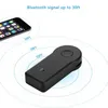 Kit per auto Bluetooth senza fili 2 in 1 Adattatore per trasmettitore ricevitore 5.0 Jack da 3,5 mm per musica per auto Audio Aux A2dp Ricevitore per cuffie Vivavoce