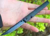 Särskilt erbjudande CK-kullager EDC Pocket Folding Blade Kniv 8CR13MOV Svart blad GRN Hantera Utomhus Survival Knivar med Retail Box