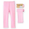 Leggings slim pour enfants filles, pantalons longs imprimés à pois, bas en coton élastique à pois, printemps automne