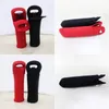 Goede Kwaliteit Neopreen Zwart Rode Kleur Bier Wijnfles Mouw Thermische Isolatie Cup Cover Bag Flessen Houder voor Party 8RX H1