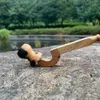 Wood Hand Pipes 130 MM Long Wooden Cigarette Holder Smoking Accessories Water Pipe Accessory Wholesale