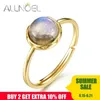 AllNoel 925 Sterling Silver Ring voor vrouwen