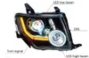 Voll LED V93 scheinwerfer für PAJERO V95 V97 2009-2021 DRL tagfahrlicht blinker licht Fernlicht angel Eye Projektor Objektiv